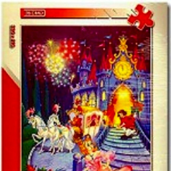 NWT Cinderella in the Palace Fairy Tale 35 Piece Super Maxi Puzzle Imported - Picture 1 of 2